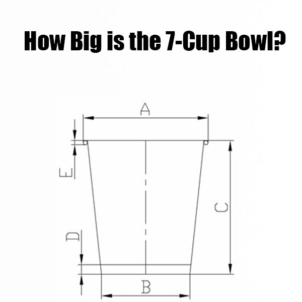 How Big is the 7-Cup Bowl?